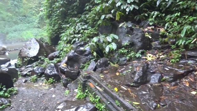 Nungnung waterfall Bali/ Водопад Нунгнунг Бали.