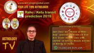 Rahu Ketu Transit Aries - Меша-метам раши Раху Кету Пеяричи 2019