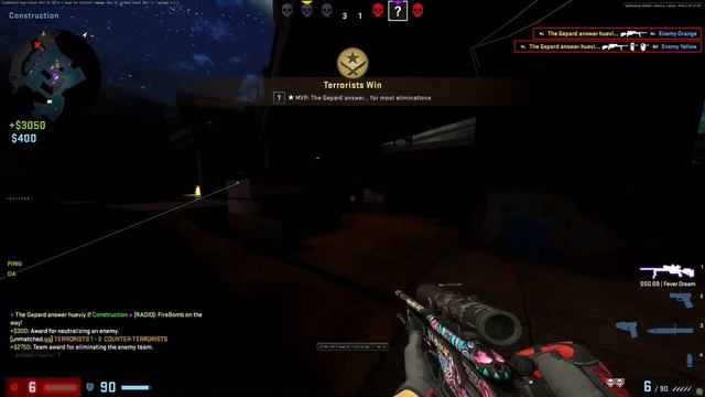 3v3 Kings "MINEX" vs Bots "RXDXYXZ & FIFTY & FEAR & KRENDIX" (BOMBED 32 WINSTREAK)