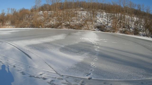 В феврале на реке ОКА открылся супер каток БЕСПЛТАНО!