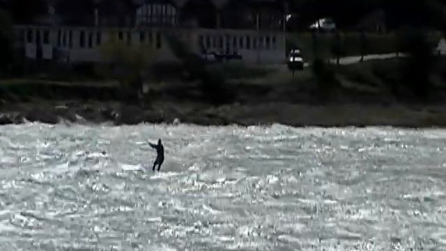 Tbilisi Sea Surfing 35 knots wind