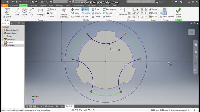 3d drawing Practice Tutorial in Autodesk Inventor  Inventor tutorials #421  Autodesk  Autocad