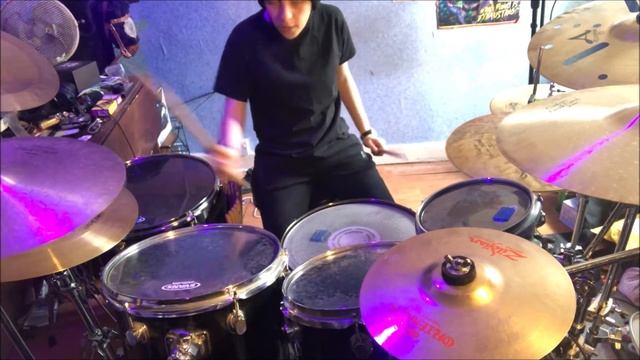 Britney Spears - Baby One More Time - Drum Cover By Shelbz Drummer Evans
