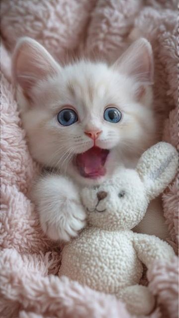 Поющий котик