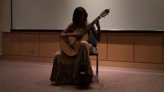 Etude No.20: Leo Brouwer, performer: Cassandra Andrews