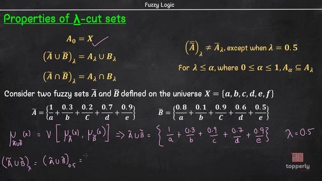 Lambda cut method for defuzzification _ Fuzzy Logic