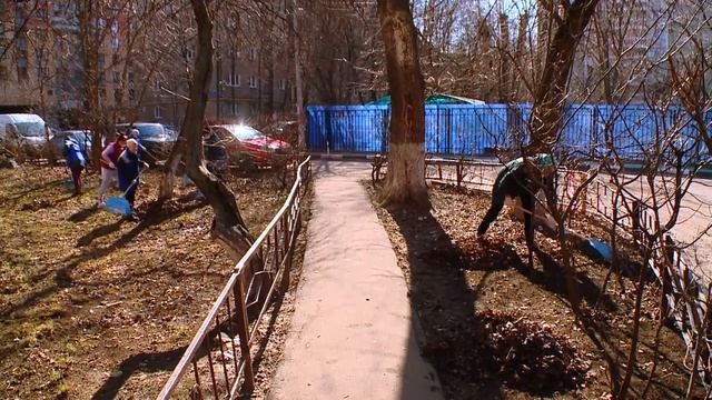 ГЕНЕРАЛЬНЫЕ УБОРКИ ВО ДВОРАХ РЕУТОВА 13.04.21