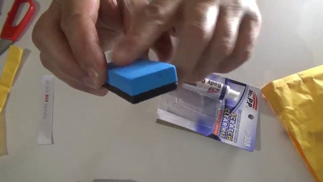 Средство удаления царапин с автомобиля с Алиэкспресс, обзор, body compound , FLYJ
