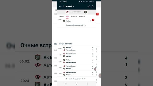 Автомобилист-АК Барс прогноз на матч КХЛ 26.02.25 г.