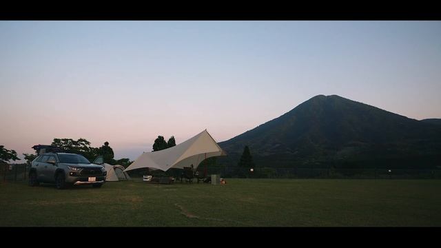 Family Vlog：生駒高原のネモフィラと星空を楽しんだ夫婦キャンプ（生駒高原キャンプ場 宮崎県小林市 アメニティドーム ヘキサエヴォ Pro 星空タイムラプス）