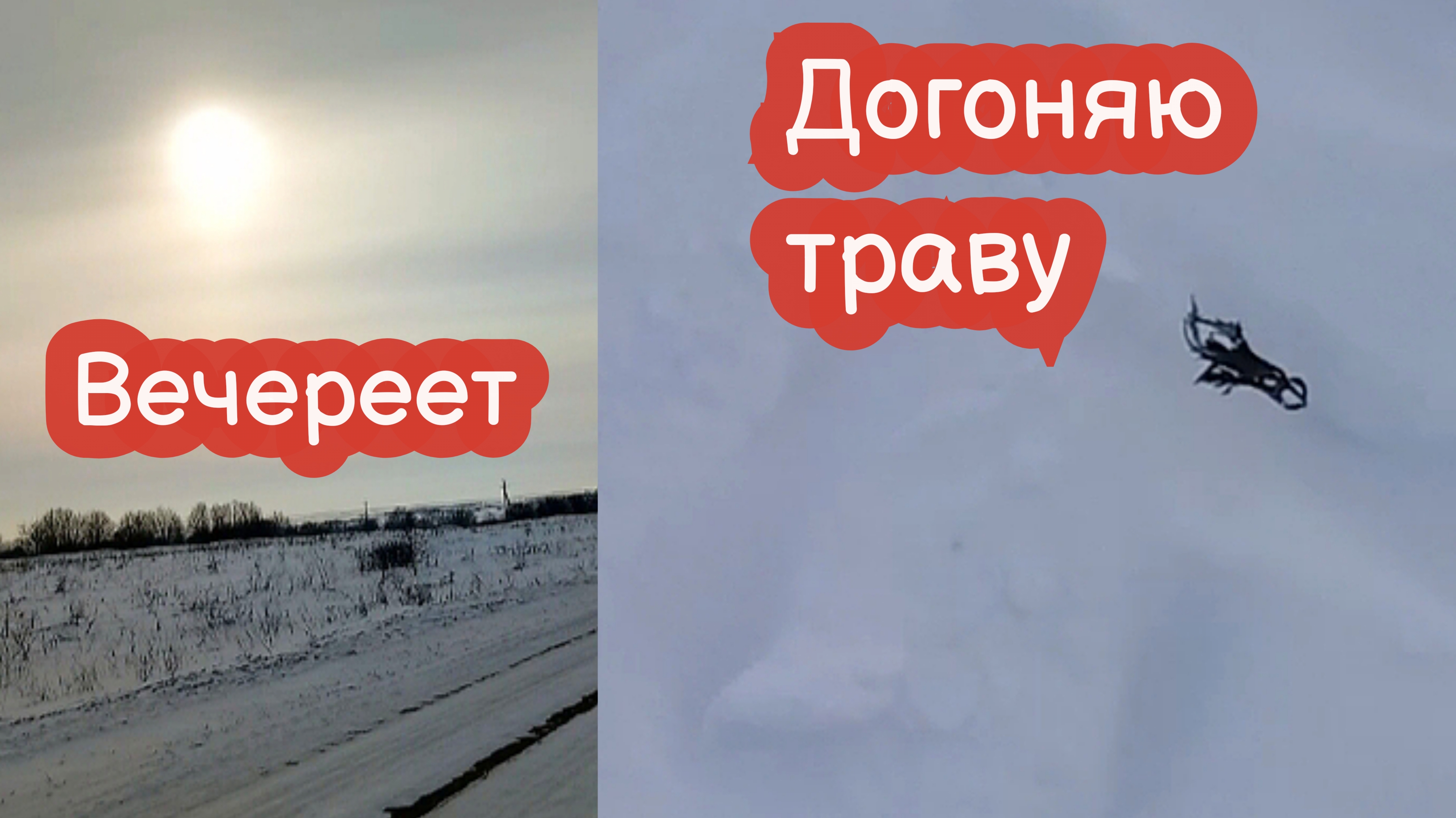 VLOG Бегу за травой, которая улетает от меня. Дым