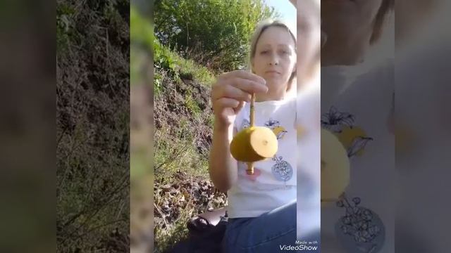 Прядение на веретене Басков.