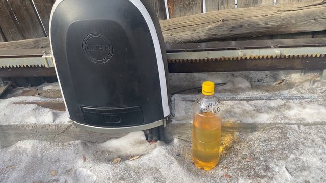 Отзыв о воротах спустя зиму