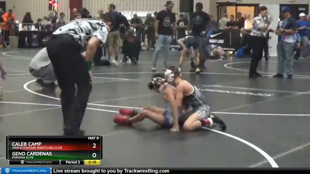 Novice 70 Caleb Camp High Elevation Wrestling Club Vs Geno Cardenas Pomona Elite