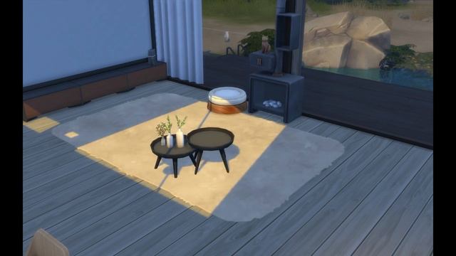 THE SIMS 4 | Ocean View Loft of a Cat Person | Stop Motion | NOCC