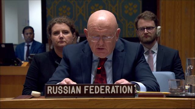 EoV by PR Vassily Nebenzia following the vote on a UNSC Draft Resolution on the DRC