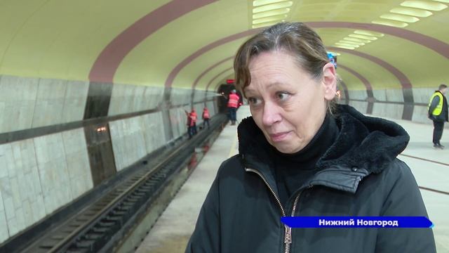 Порядка 120 человек круглосуточно занимаются уборкой Нижегородского метрополитена