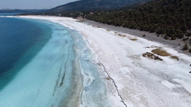 Salda Gölü- Salda Lake, Burdur. 4K ( UHD ) Aka Maldives of Turkey