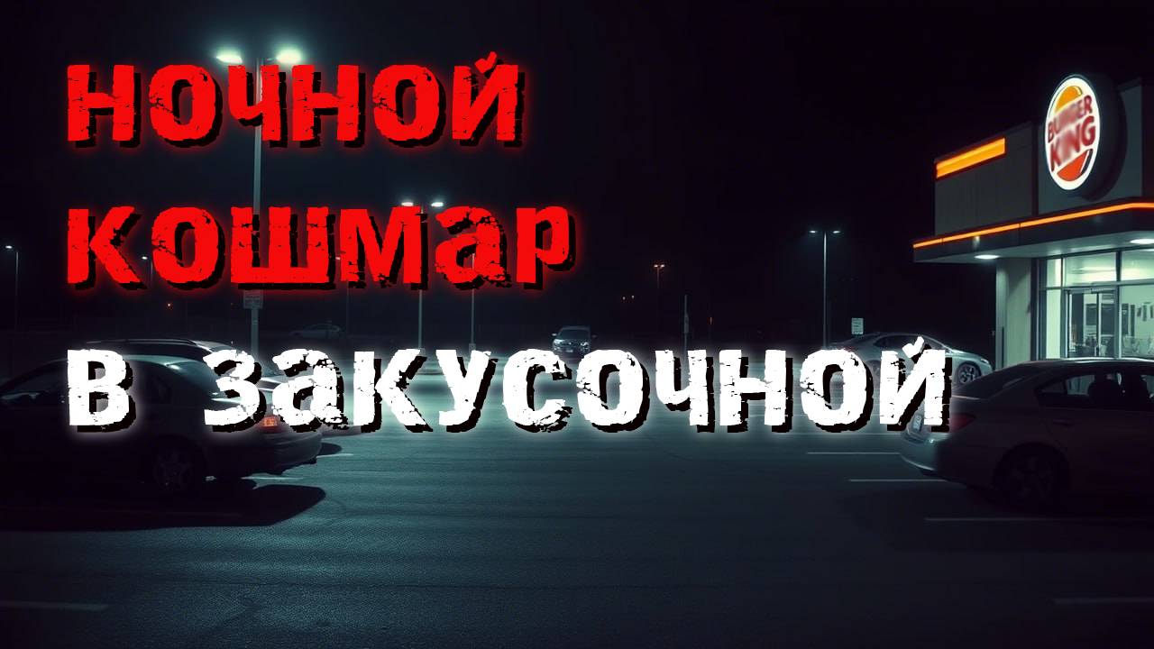 Ночной кошмар в закусочной. Мистика.