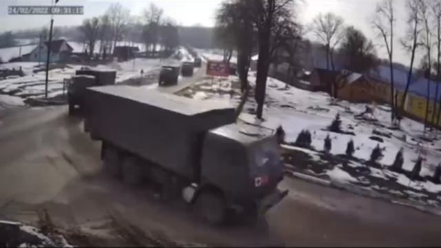 Село Хотень, Сумская область, 24.02.22, 9 утра !!!