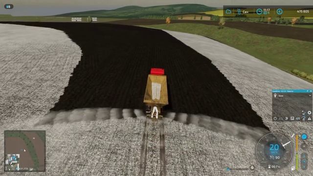 FS22/карта Село Ягодное(ч.2)/Удобряем и известкуем свои поля/Пробуем сами писать курсы AD