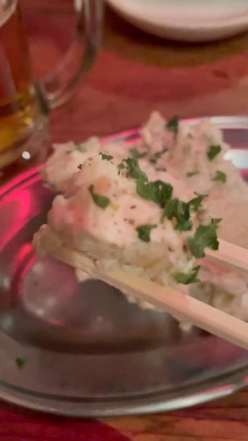 Картофельный салат.