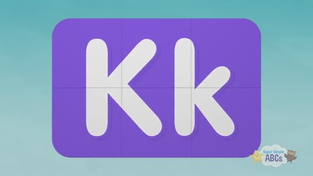 Alphabet Surprise  Turn & Learn ABCs  Learn Letter K  🌈 Super Simple ABCs