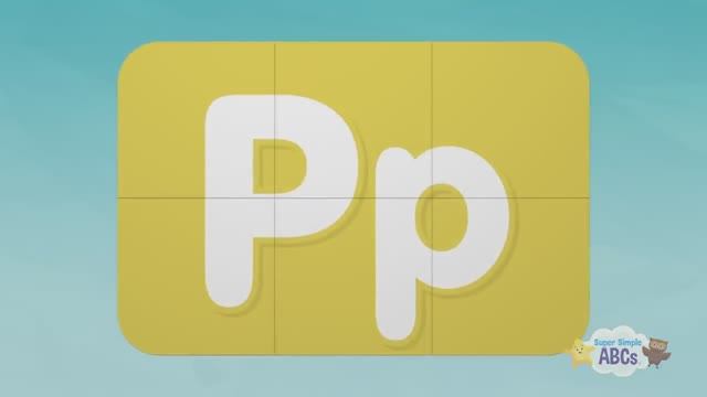 Alphabet Surprise  Turn & Learn ABCs  Learn Letter P  🌈 Super Simple ABCs