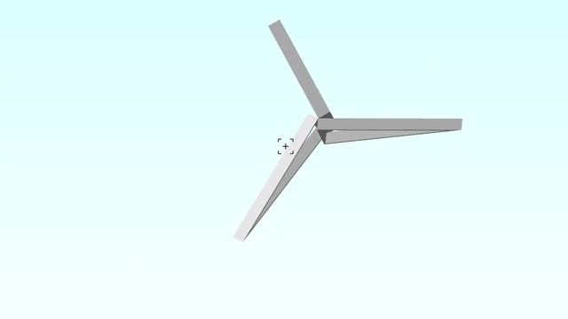 3D-композиция - 3 треугольника по кругу