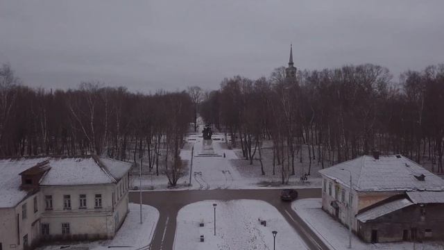 Город Осташков. Улица Евстафьевская.