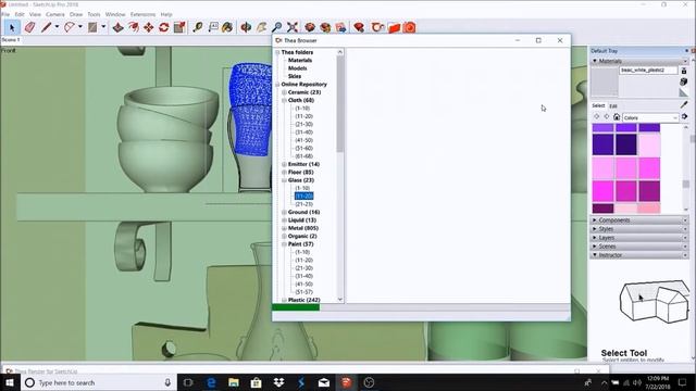 Thea Render 2.0 Materials #gates3designs
