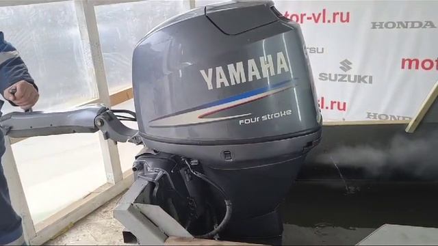 Запуск двигателя Yamaha F60