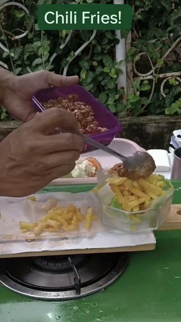 Chili Fries! #shorts ##pinoyfoodie #viral #frenchfries #frenchfriesrecipeathome #frenchfriesrecipe