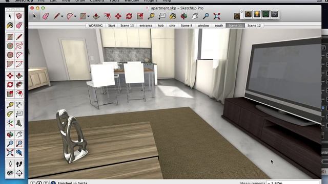 Realtime archviz in SketchUp