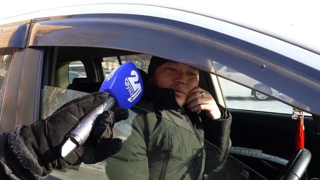 Уборка снега в Кызыле