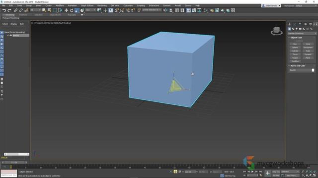 06 Translasi Scale | Asas Autodesk 3ds Max 2019