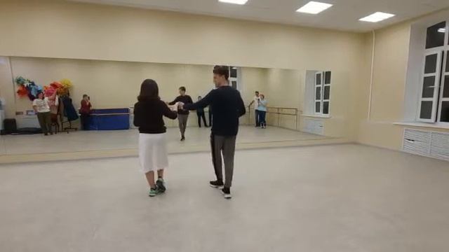 Занятие Сальса от 23.10.22. 2-я ч. С партнершей.
