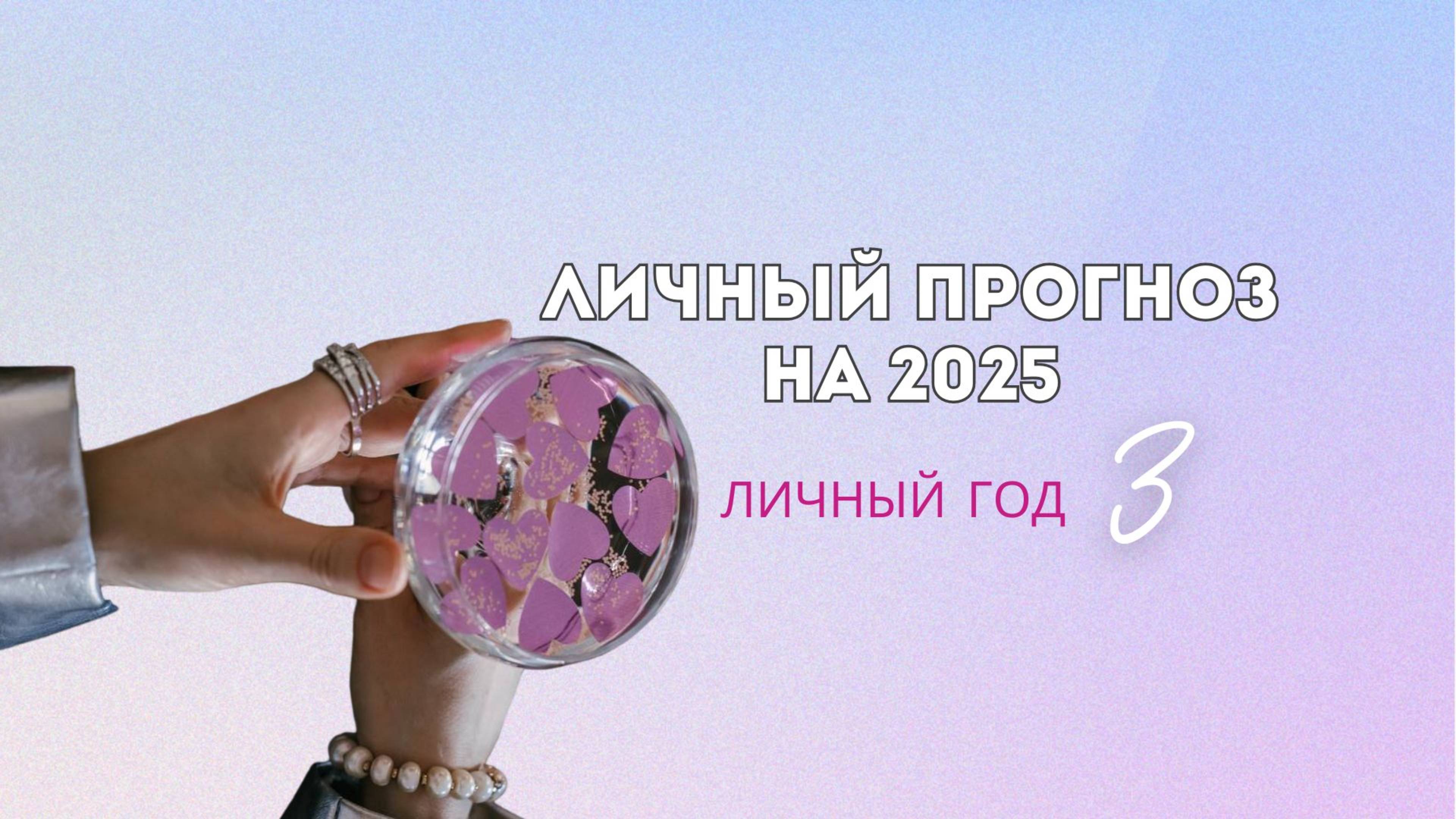 Прогноз на 2025. Личный год 3