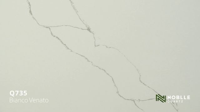 Noblle Quartz Q 735 Bianco Venato