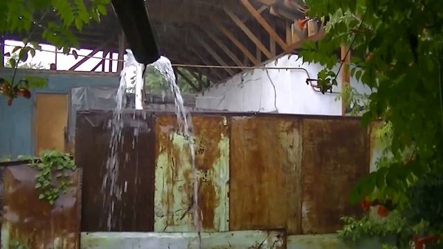Ливень, Тараз (Джамбул) 22.06.2016