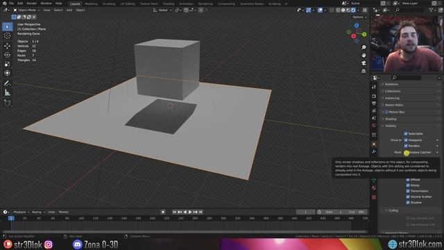 Shadow Catcher en Blender 3.0 - Consejos Rápidos