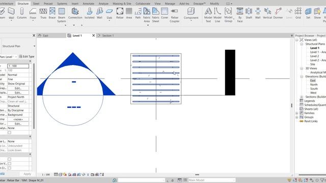 Placing of Rebar for Footing in Revit