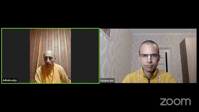 49. Интервью Е.С. Адхокшаджа Свами и Павана д. _ Прабхупада саджатия. Часть 2