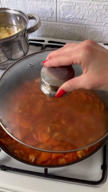 Картопля з м’ясом