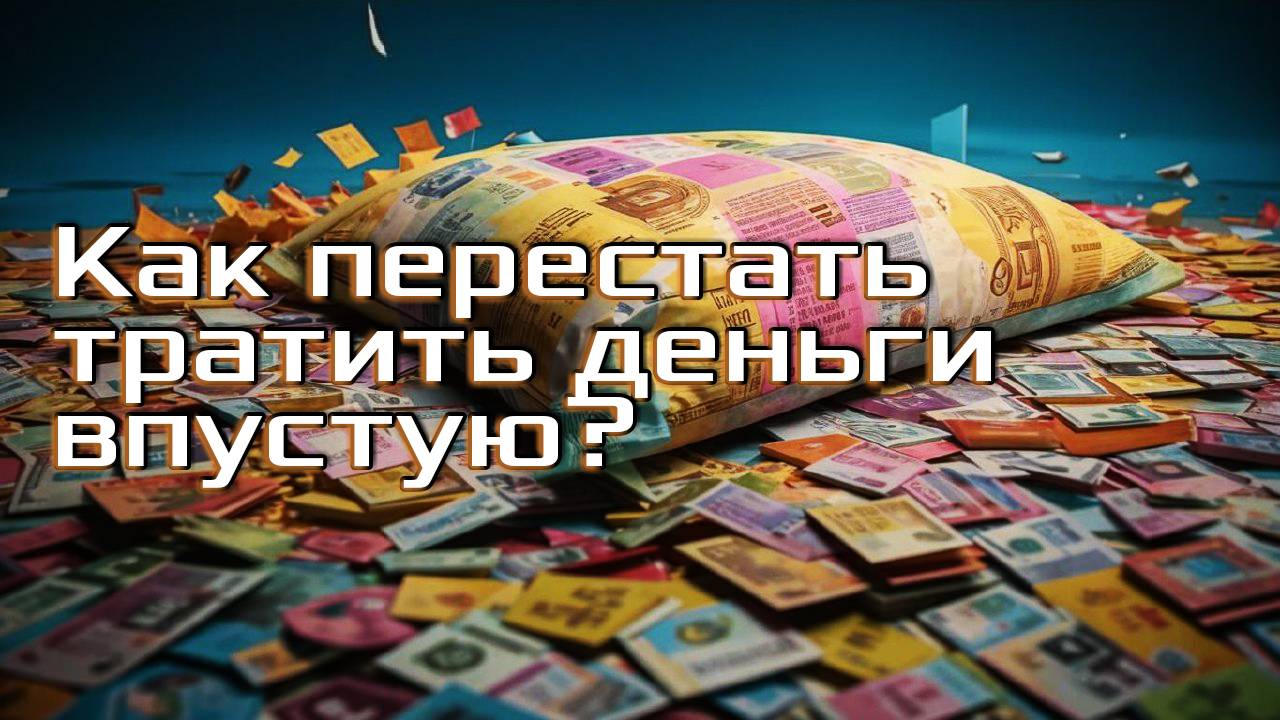 Психология богатства. Как перестать тратить деньги впустую?