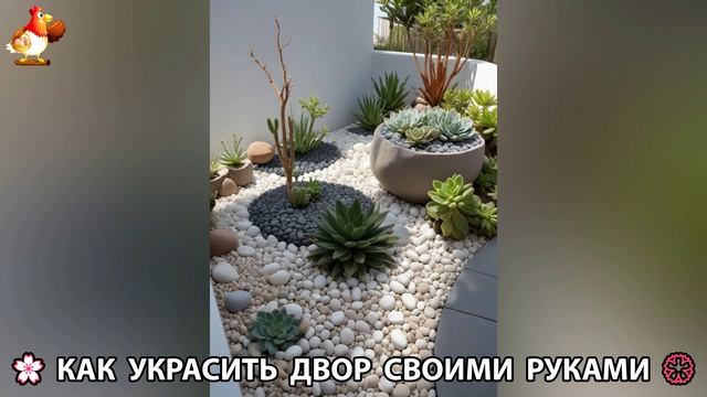 Как украсить двор дома фото идеи (169) 🏡 для дачи и сада своими руками 🌷🪻🌺💮