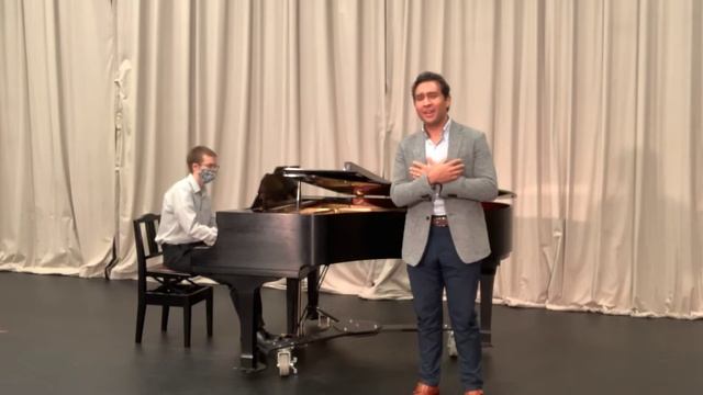 Younger than springtime from South Pacific (Rodgers and Hammerstein) sung by Ricardo Garcia