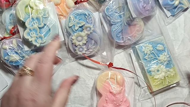 подготовка к 8 марта. упаковка мыла