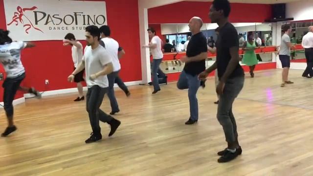 Ashwin Raju Intermediate / advanced Salsa Footwork Shines | PASOFino