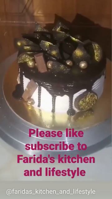 black forest chocolate overloaded cake decoration ideas 😍💡